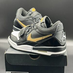 Air Jordan Legacy 312 Low GS 'Black Metallic Gold'